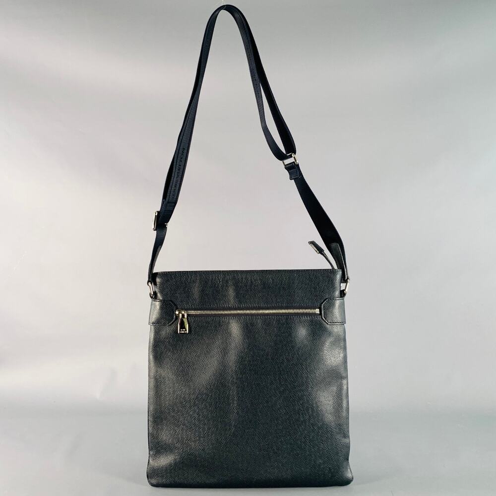 LOUIS VUITTON Sasha Navy Taiga Leather Shoulder Bag